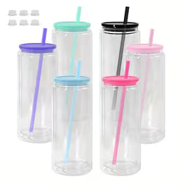20 Ounce Acrylic Snow Globe Tumbler
